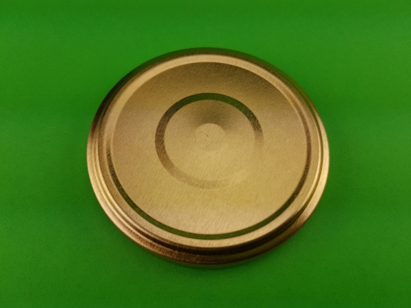 Deckel für Gläser 70 mm Twist Off Farbe: gold